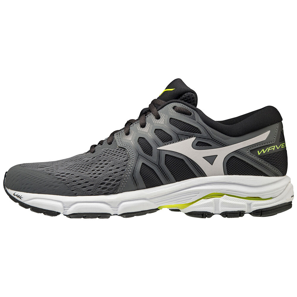 Mizuno Men's Wave Equate 4 Running Shoes Grey/Yellow (J1GC204840-UAH)